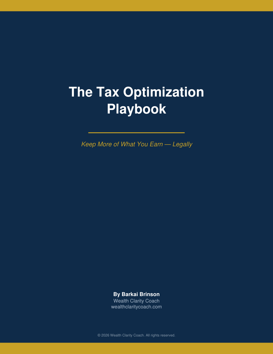 Tax Optimization Playbook cover